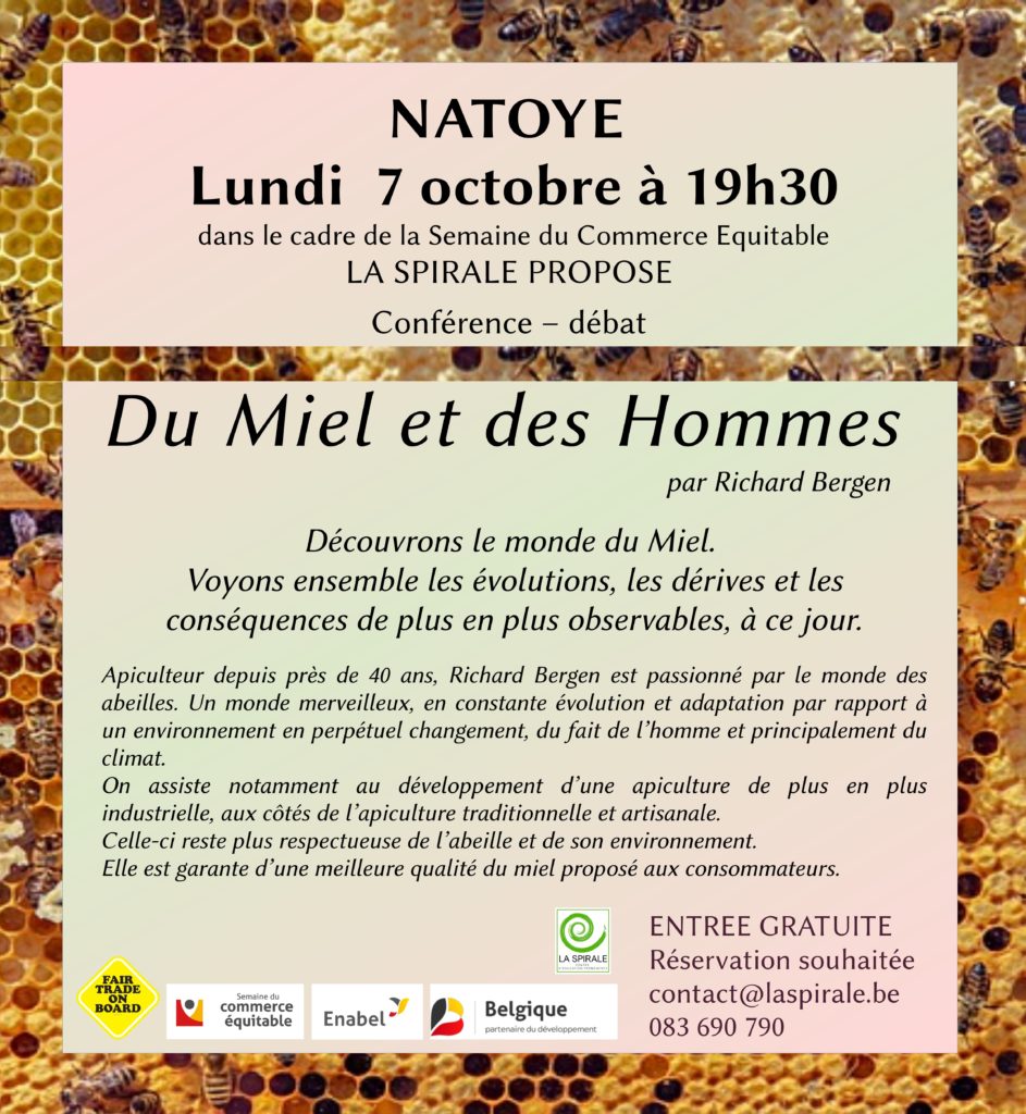 Conférence-débat "Du miel et des hommes"